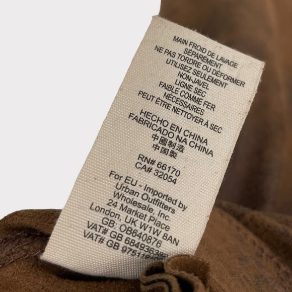 Free People Brown Vegan Suede Leggings Pants - Picture 9 of 9